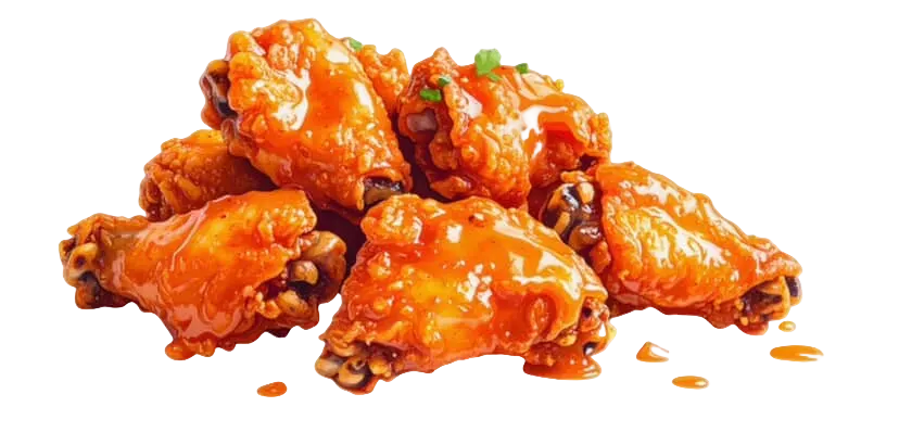 Fully Loaded wings tossed in sauce
